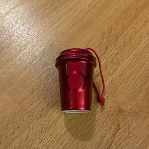 Red Starbucks Coffee Cup Ornament